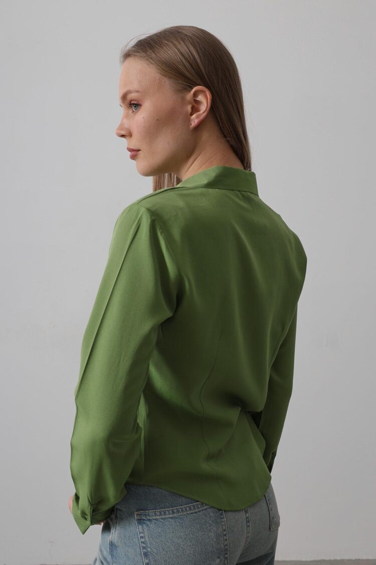 Basic Shirt - Cagla Green