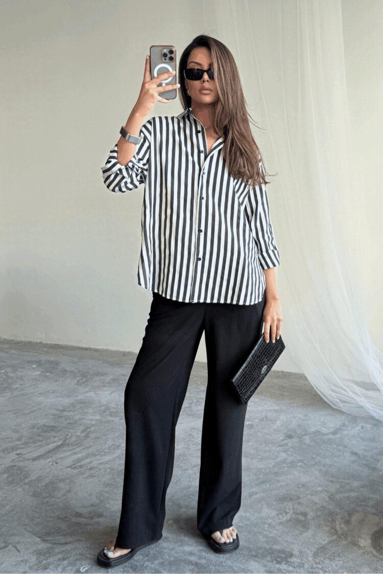 Striped Shirt Linen