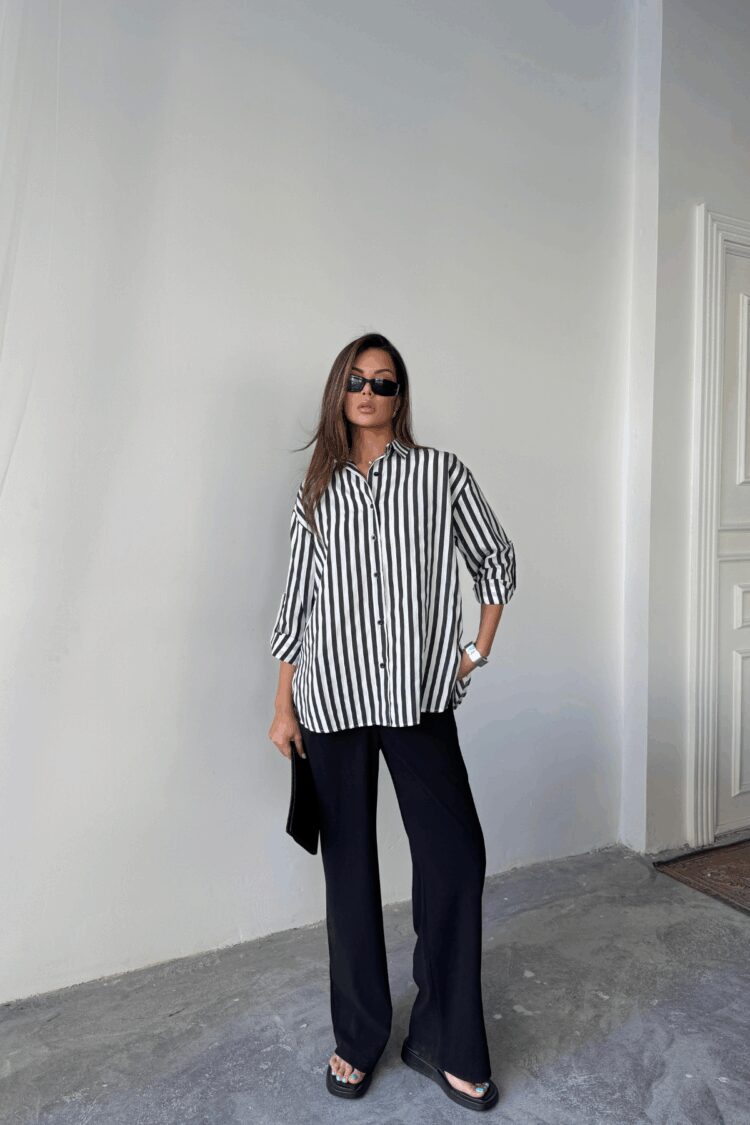 Striped Shirt Linen