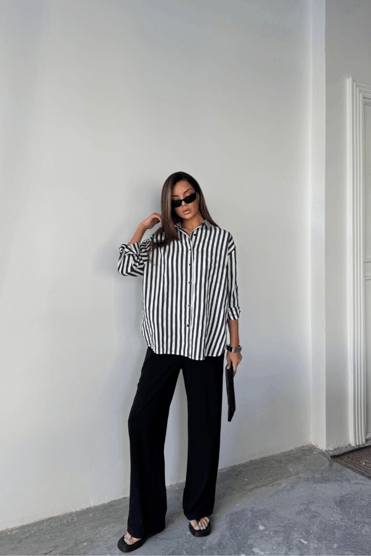 Striped Shirt Linen
