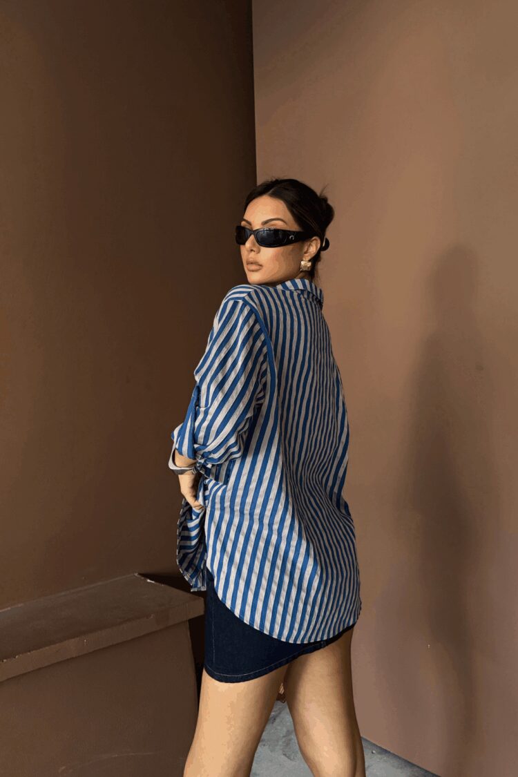 Striped Shirt Linen