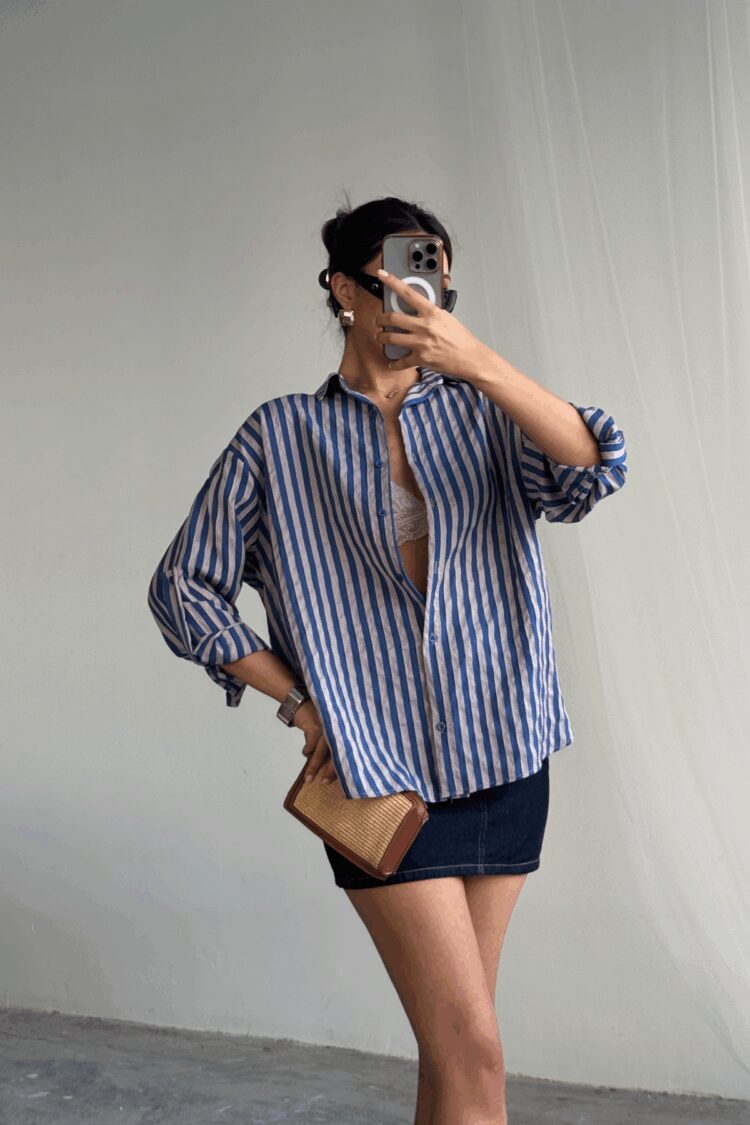 Striped Shirt Linen