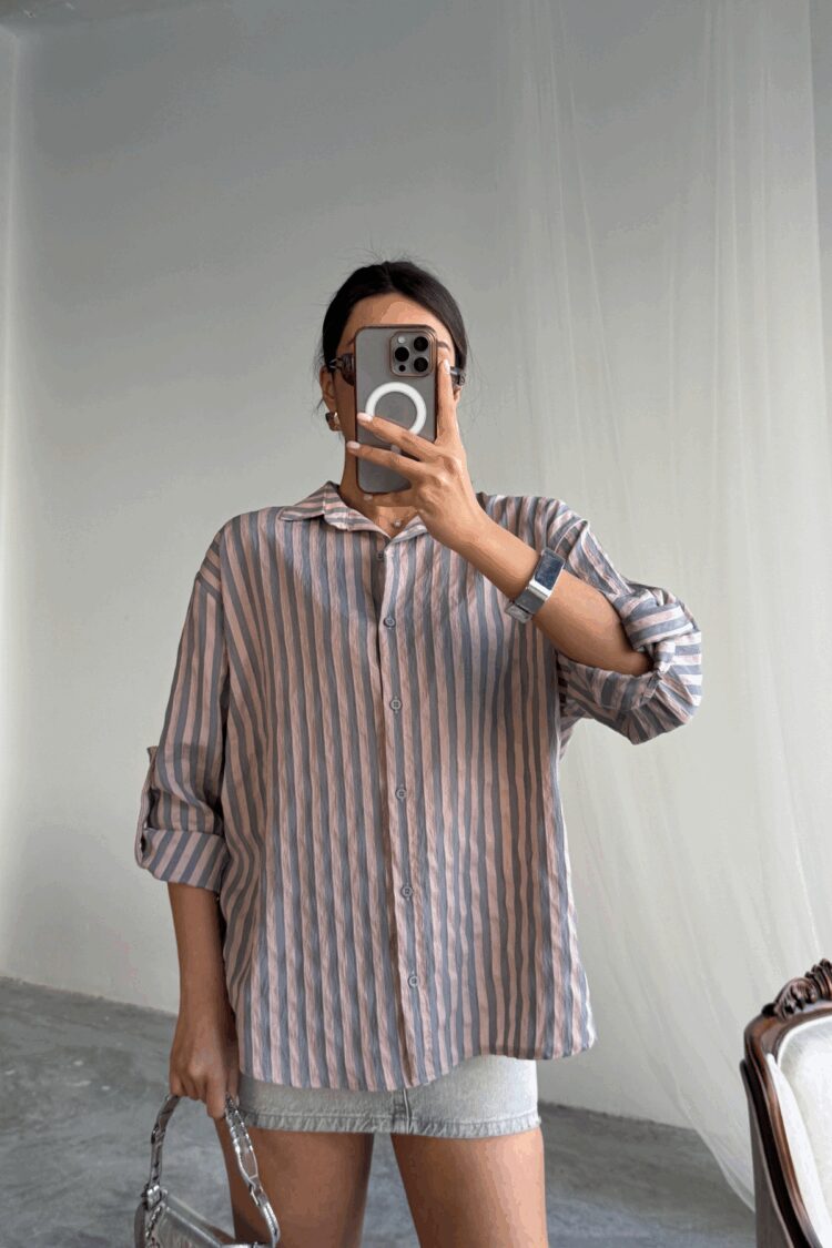 Striped Shirt Linen