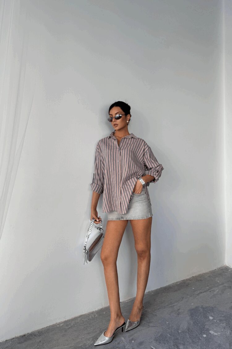 Striped Shirt Linen
