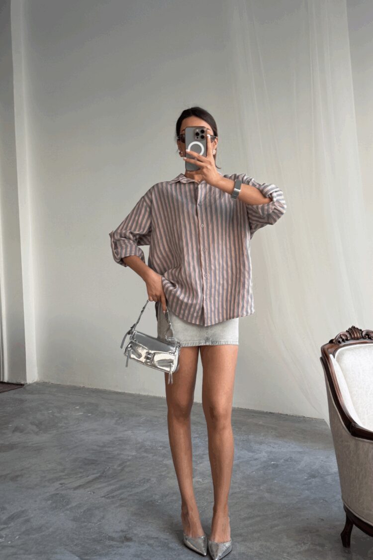 Striped Shirt Linen