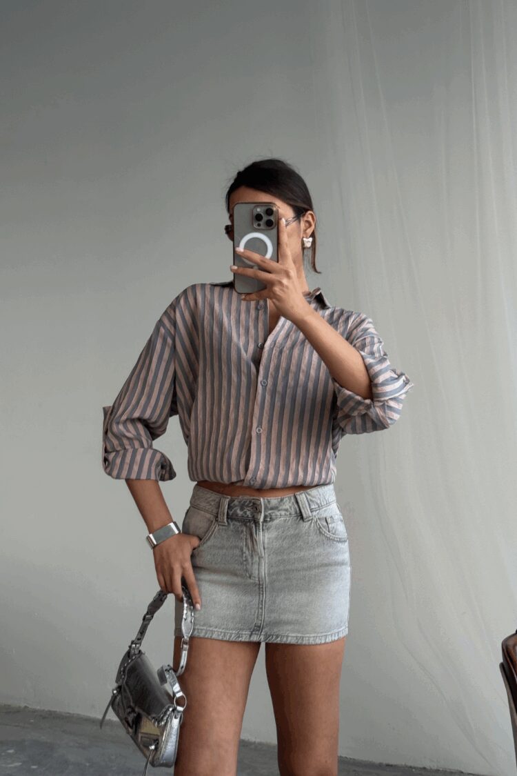 Striped Shirt Linen