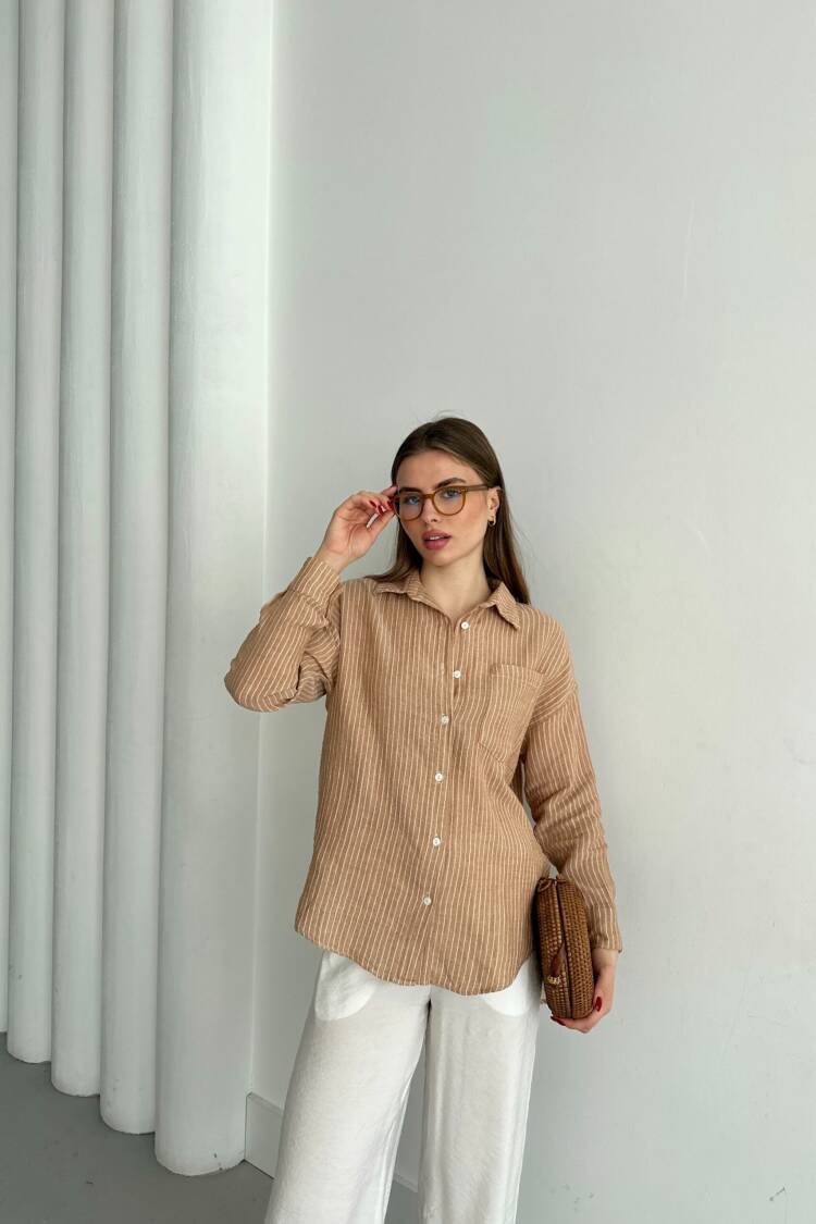 Mueslin Fabric Colorful Shirt