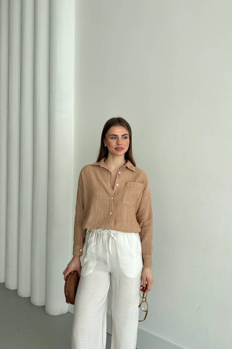 Mueslin Fabric Colorful Shirt