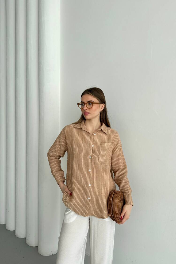 Mueslin Fabric Colorful Shirt