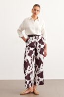 Polka Dot Print Pants - Multicolor - Levure - Globality Store - Women Clothes Wholesale Turkey