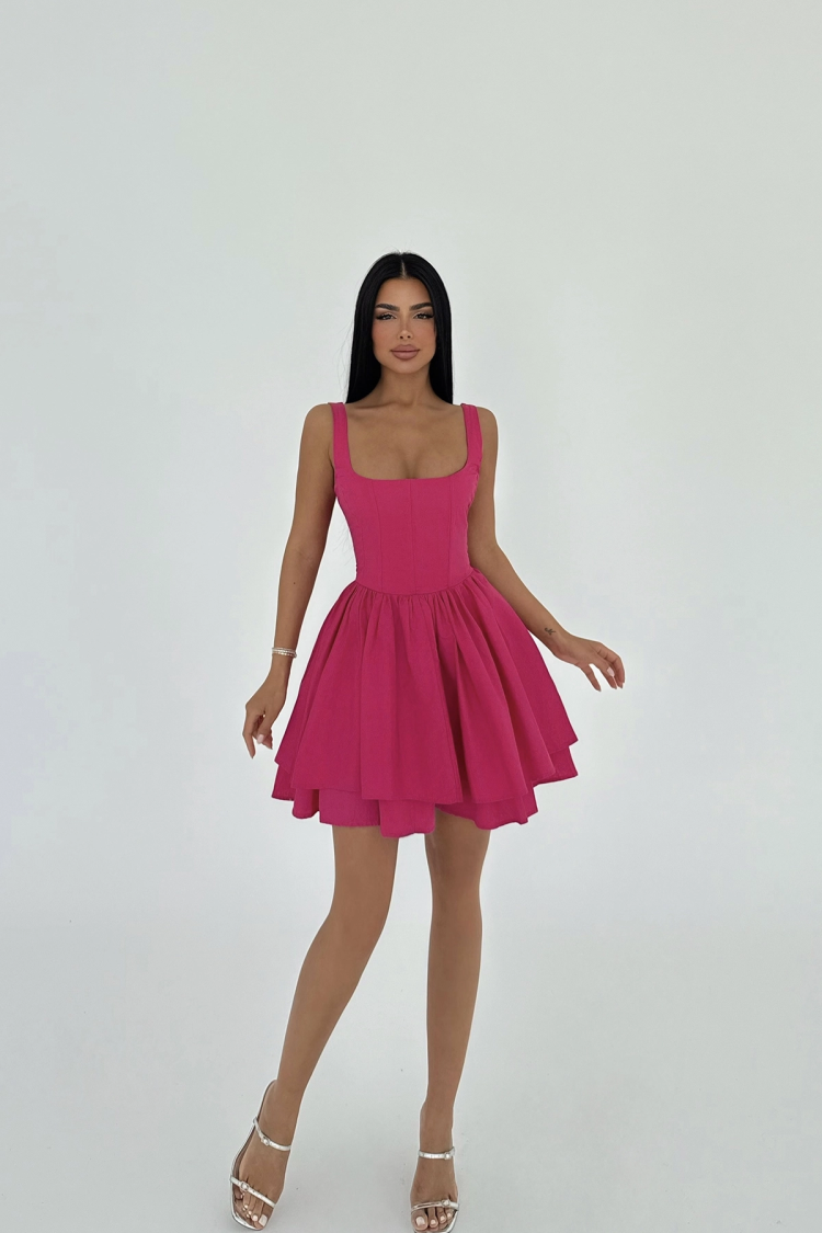 Strap Dress - EYYO ATELIER - Globality Store - Women Clothes Wholesale Turkey