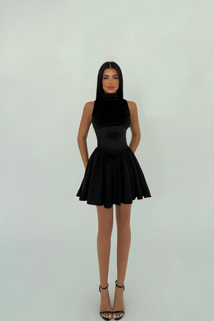 Velvet Mini Dress