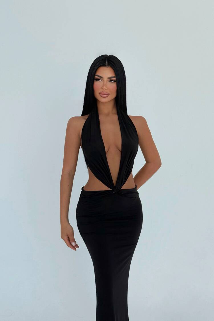 NavyTie Dress