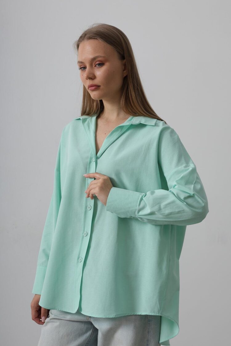 Wide Cuff Detailed Shirt