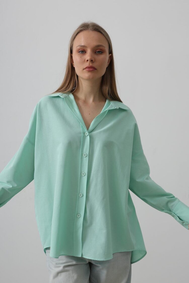Wide Cuff Detailed Shirt