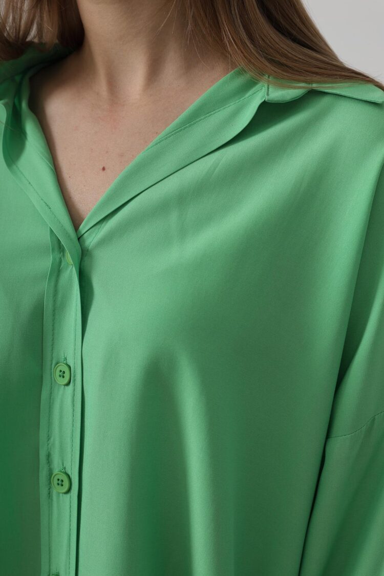 Wide Cuff Detailed Shirt - A.