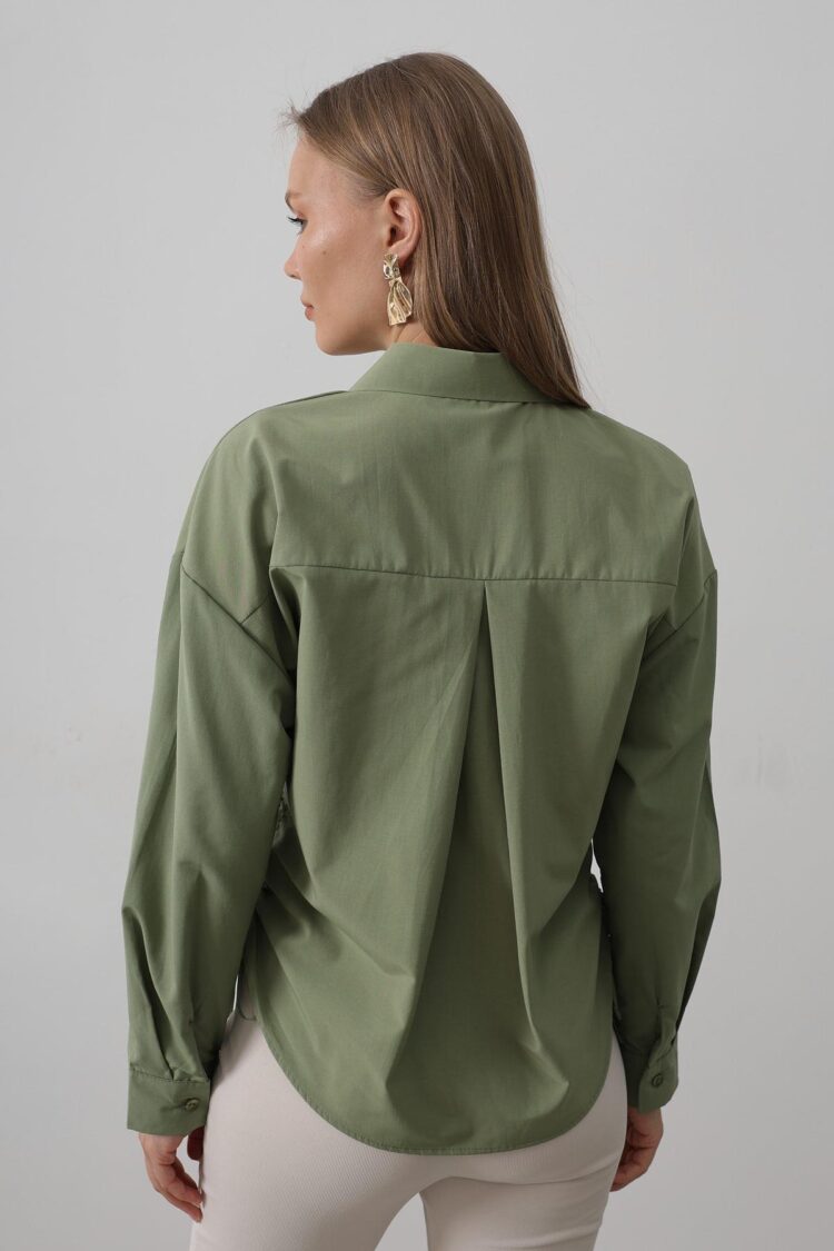 Basic Shirt With Side Tie