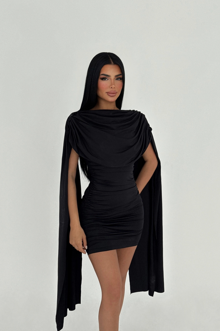 Long Sleeve Dress - EYYO ATELIER - Globality Store - Women Clothes Wholesale Turkey