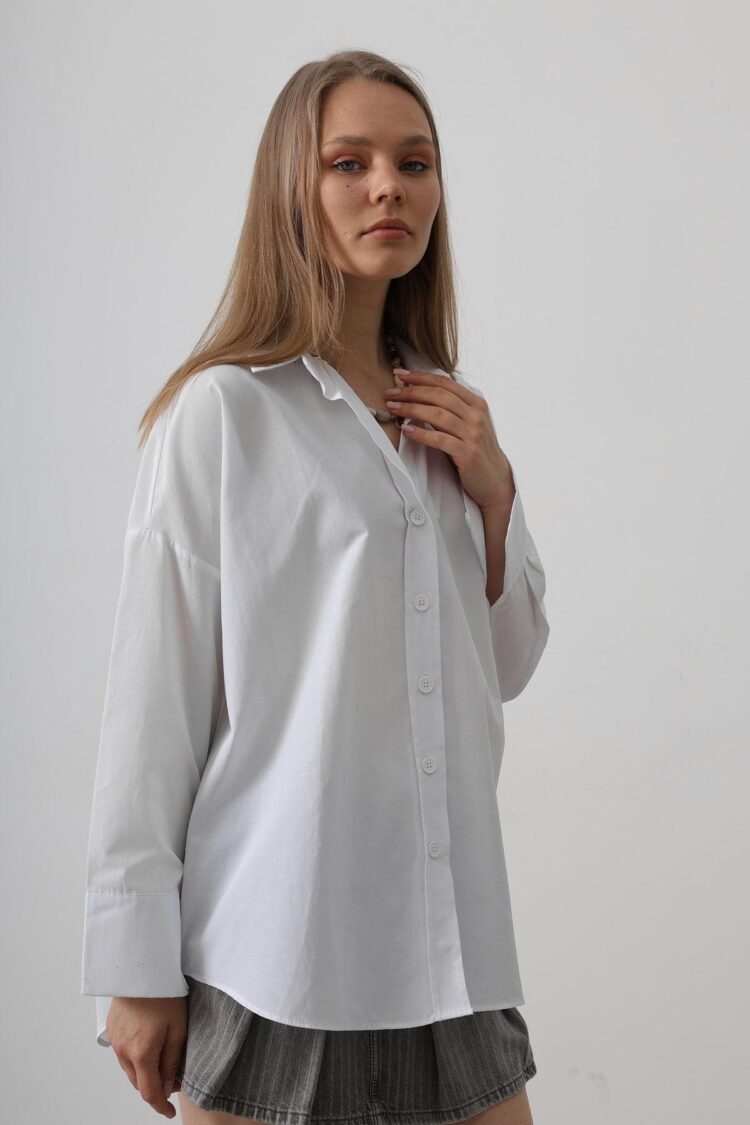 Wide Cuff Detailed Shirt