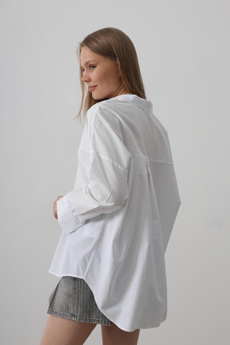 Wide Cuff Detailed Shirt