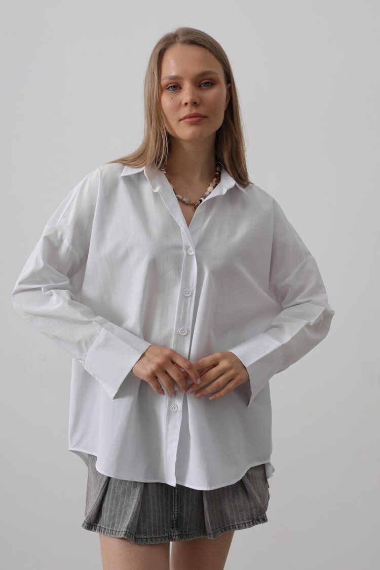 Wide Cuff Detailed Shirt