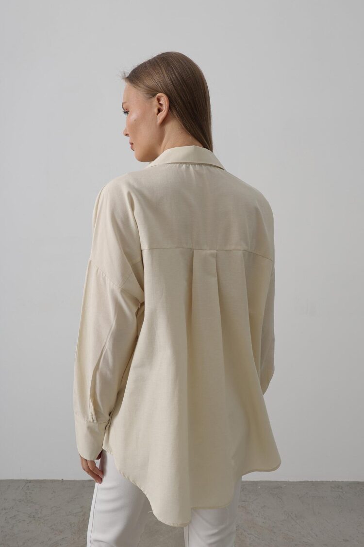 Wide Cuff Detailed Shirt