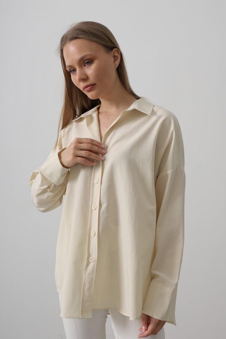 Wide Cuff Detailed Shirt