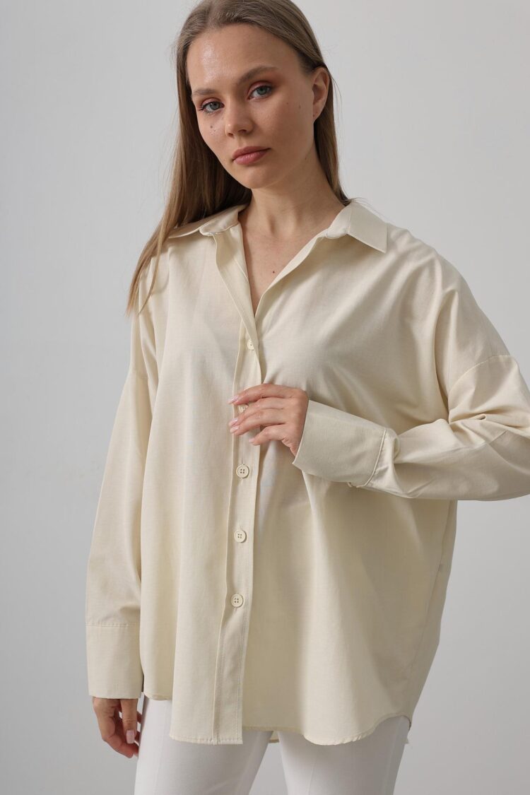 Wide Cuff Detailed Shirt