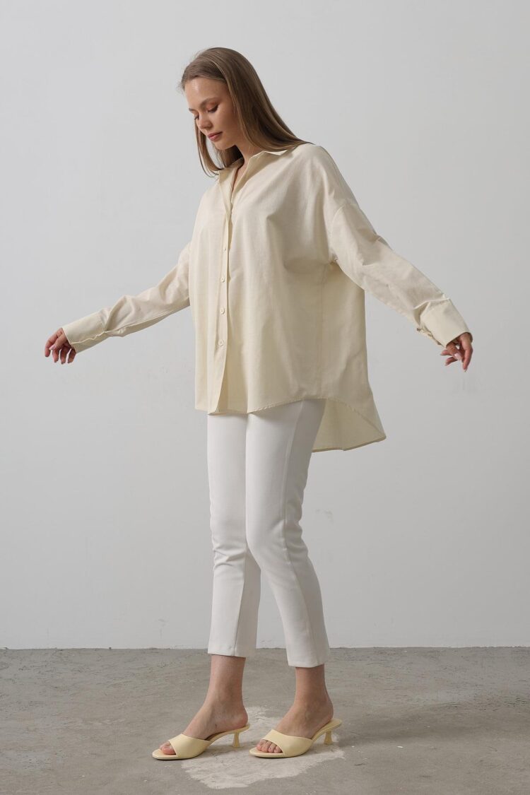 Wide Cuff Detailed Shirt
