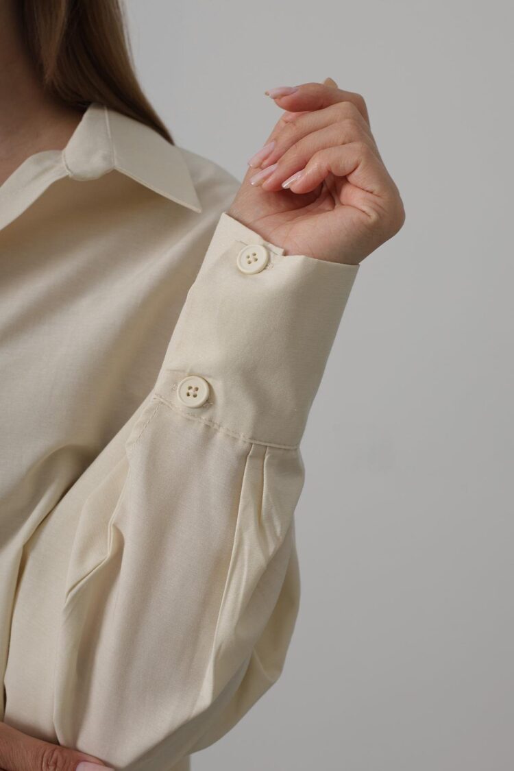 Wide Cuff Detailed Shirt