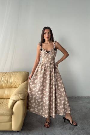 WholesaleFront Bow Floral Dress - Elisa - Globality Store - Women Clothes Wholesale Turkey