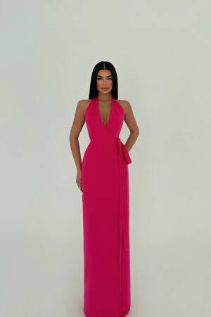 Tied Dress - EYYO ATELIER - Globality Store - Women Clothes Wholesale Turkey