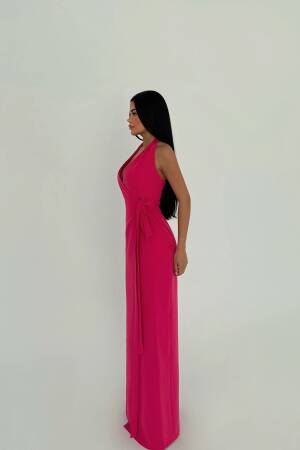 Tied Dress - EYYO ATELIER - Globality Store - Women Clothes Wholesale Turkey