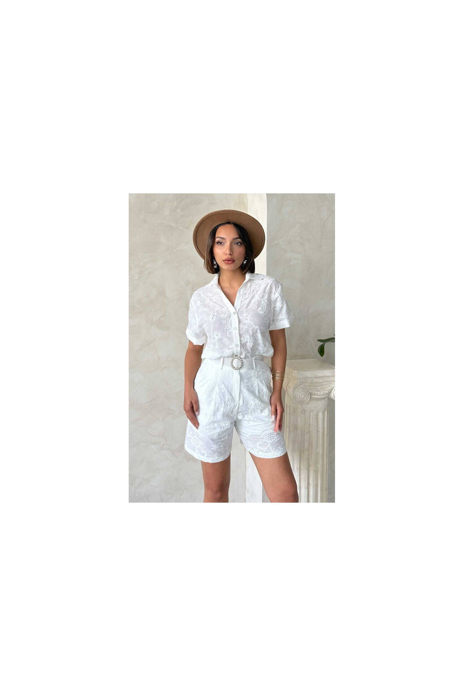Embroidered Voile Shirt - Brand: Topshow - Women's Clothing Wholesale - Globality Store