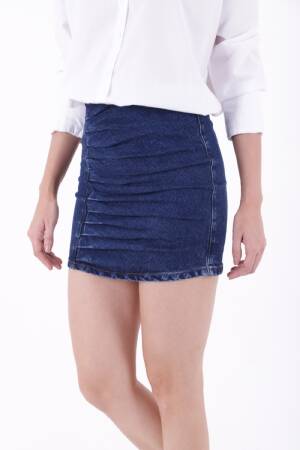 Mini Denim Skirt - XLove - Globality Store - Women Clothes Wholesale Turkey
