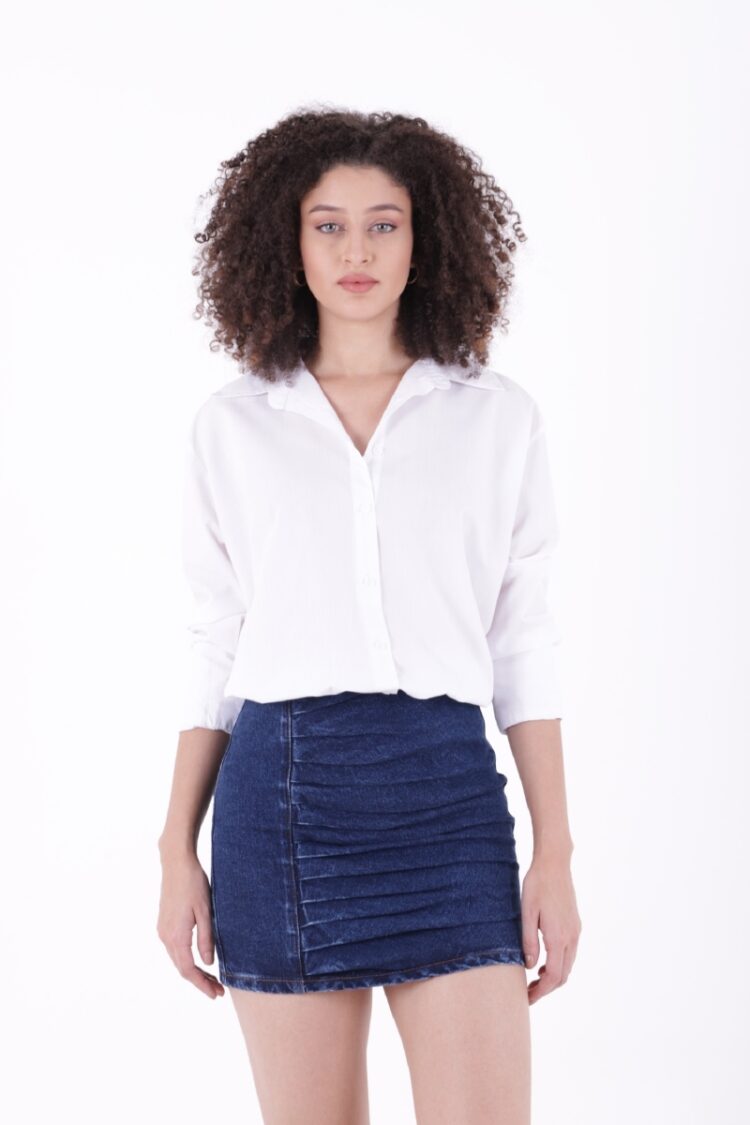 Mini Denim Skirt