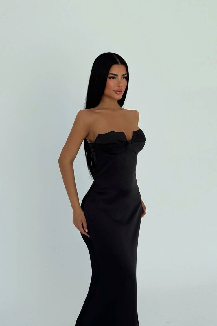 Galian Strapless Long Dress