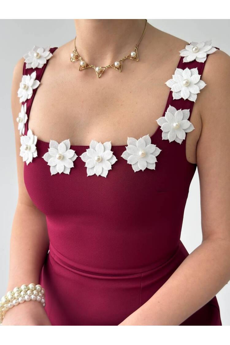 Alyosa Floral Detailed Dress