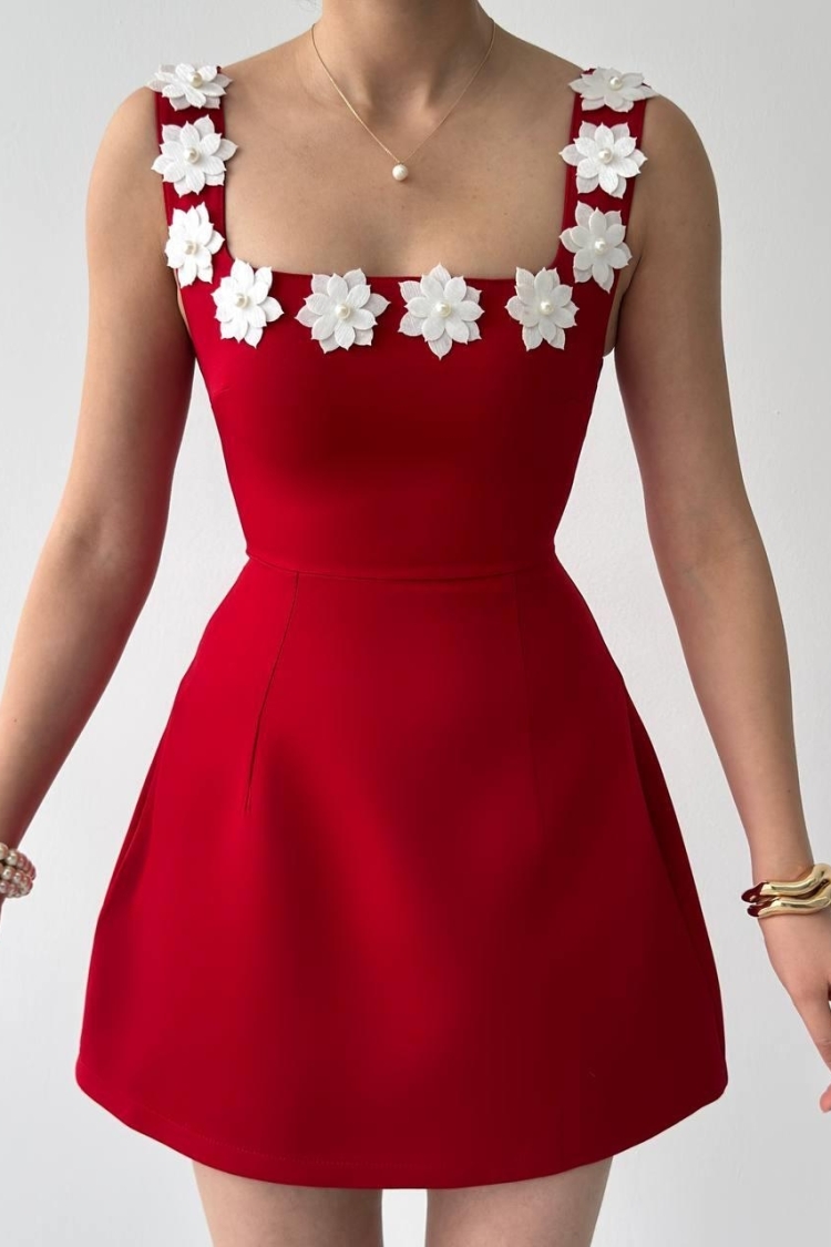 Alyosa Floral Detailed Dress