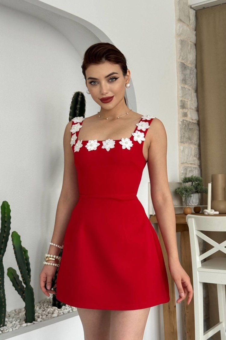 Alyosa Floral Detailed Dress