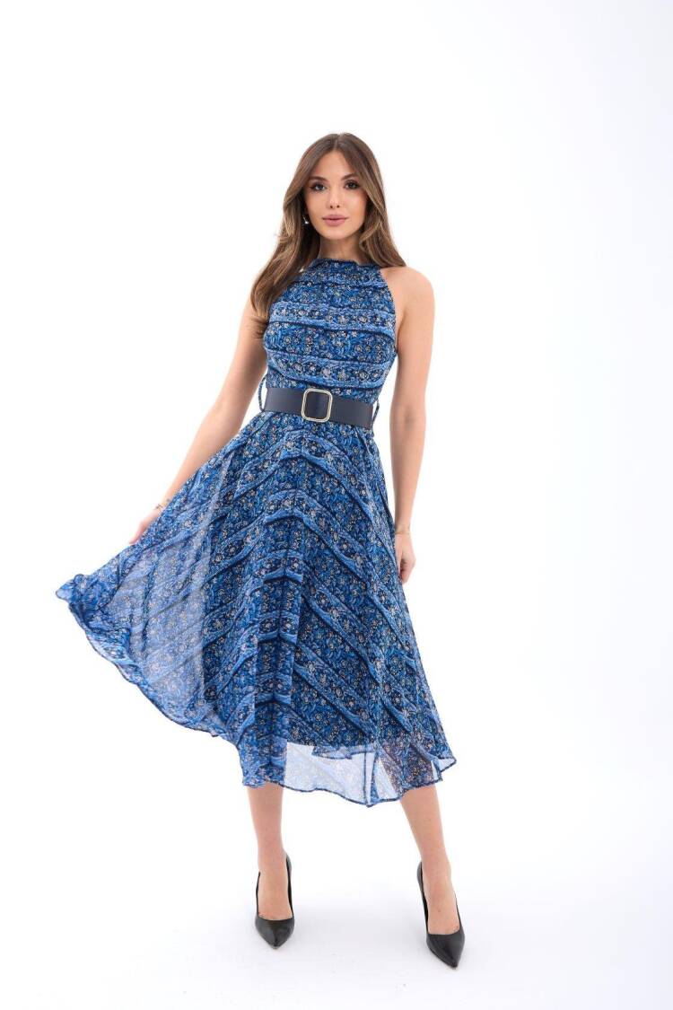 Dress - Udıne - Fame - Globality Store - Women Clothes Wholesale Turkey