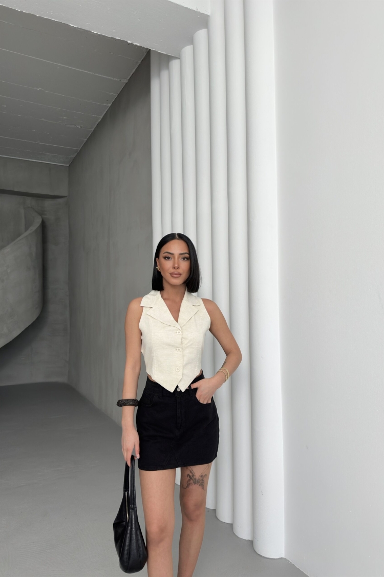 Linen Vest