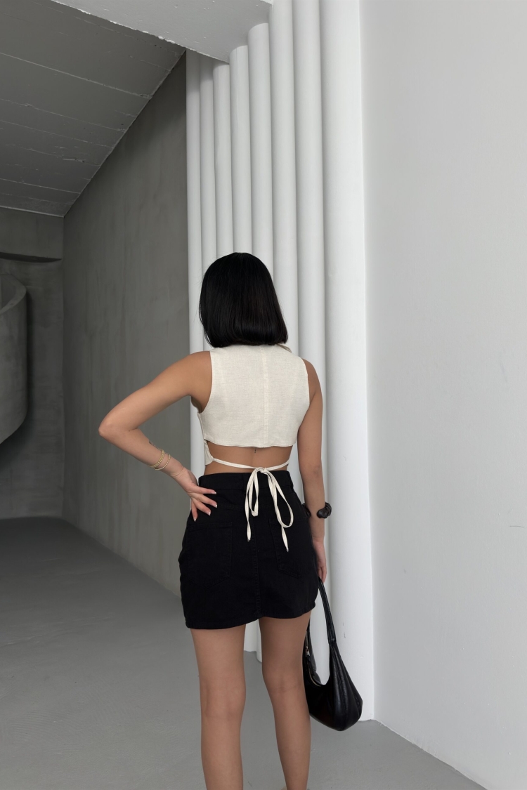 Linen Vest