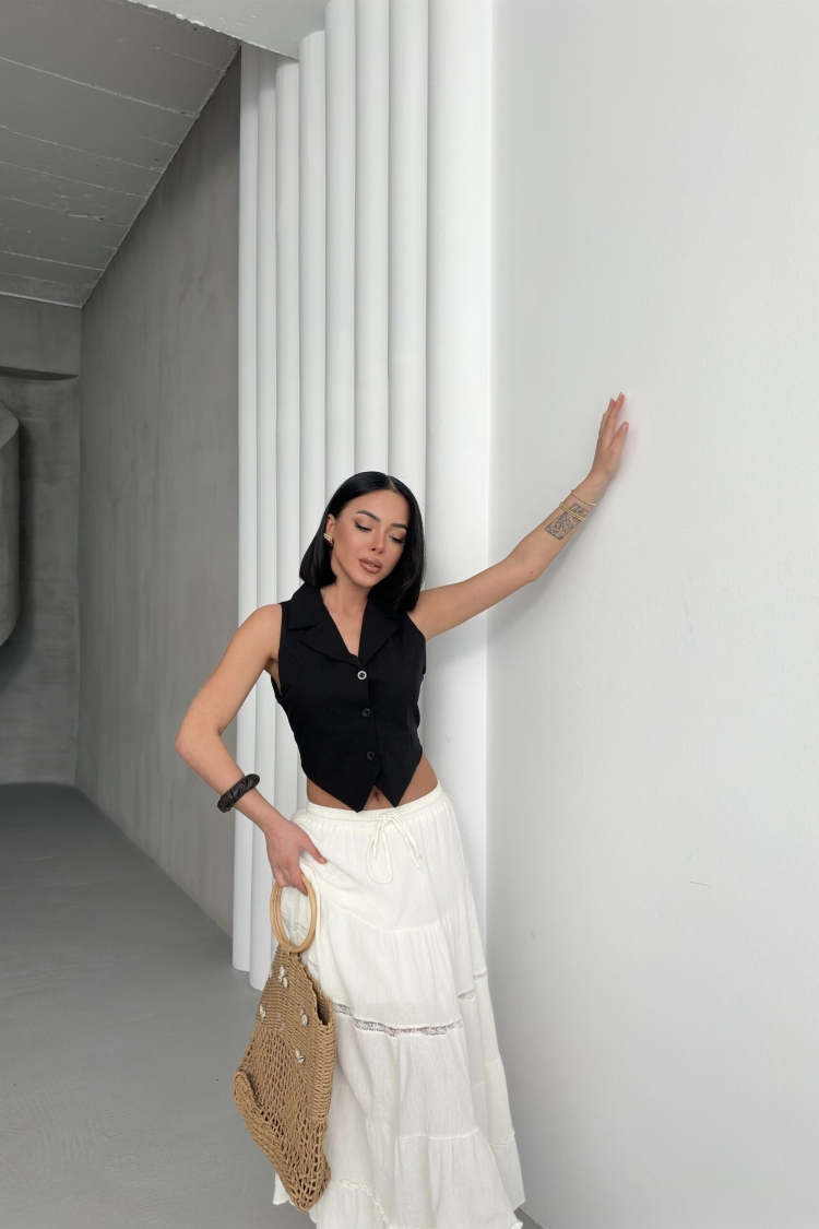 Linen Vest