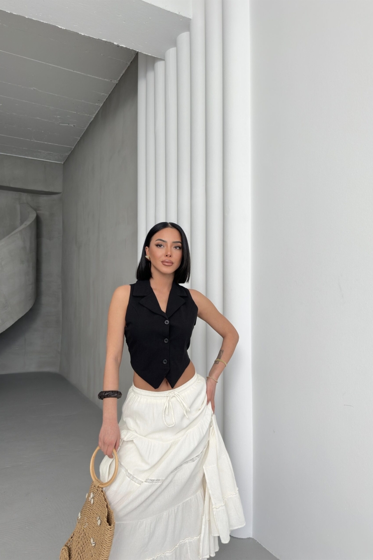 Linen Vest