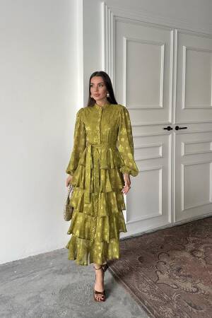 Wholesale OilWalloon Striped Floor Dress - Brand: Elisa - Women's Clothing Wholesale - Globality Store