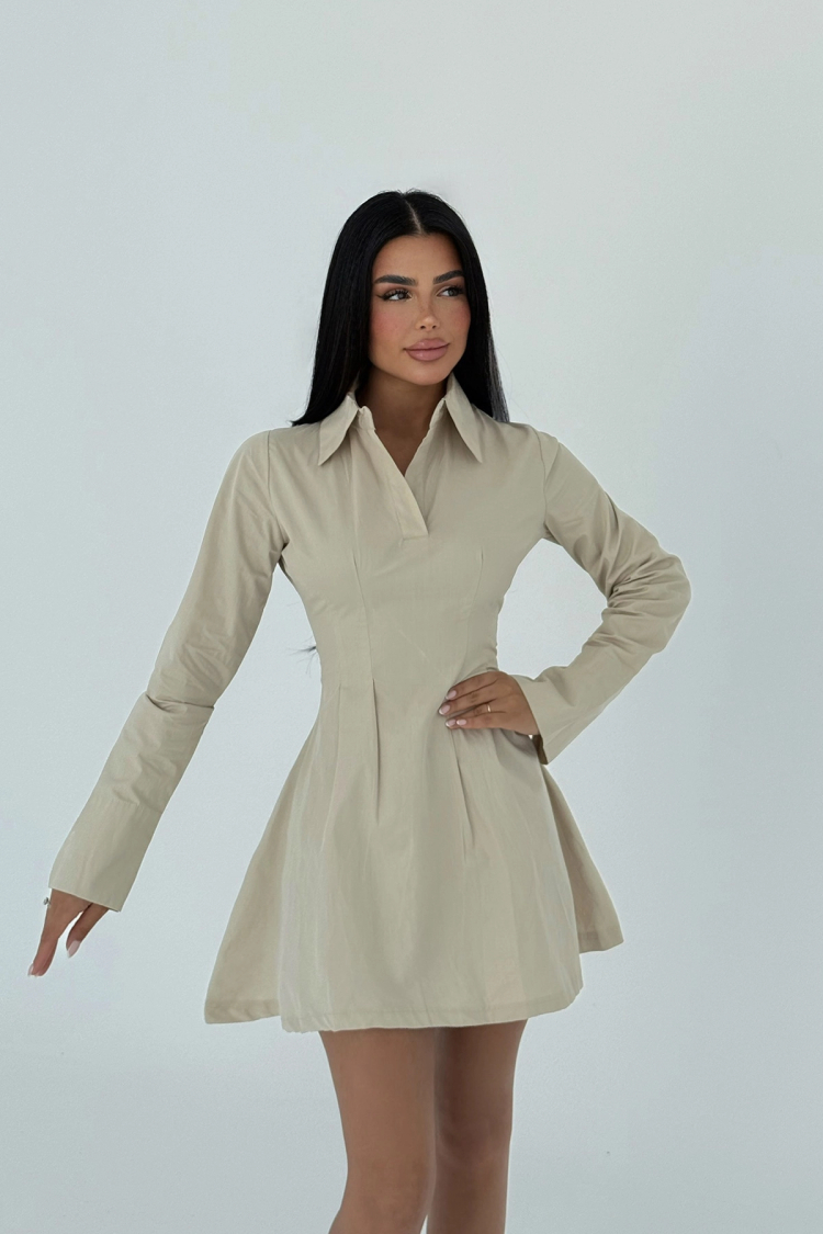 Herda Flared Dress - Brand: EYYO ATELIER - Women's Clothing Wholesale - Globality Store