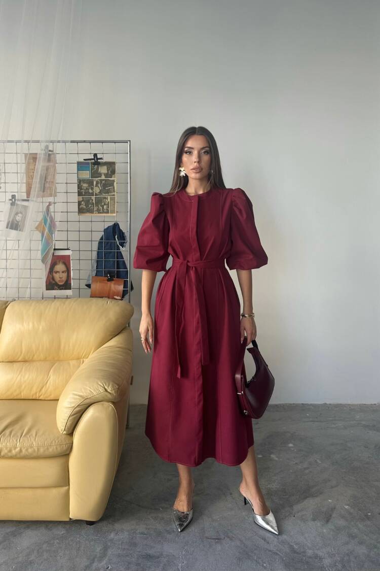 Tencel Watermelon Sleeve Dress