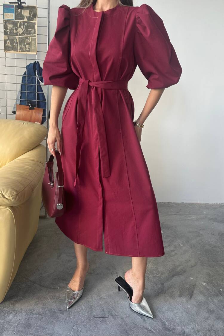 Tencel Watermelon Sleeve Dress