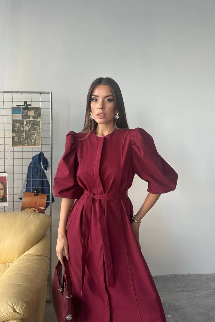 Tencel Watermelon Sleeve Dress